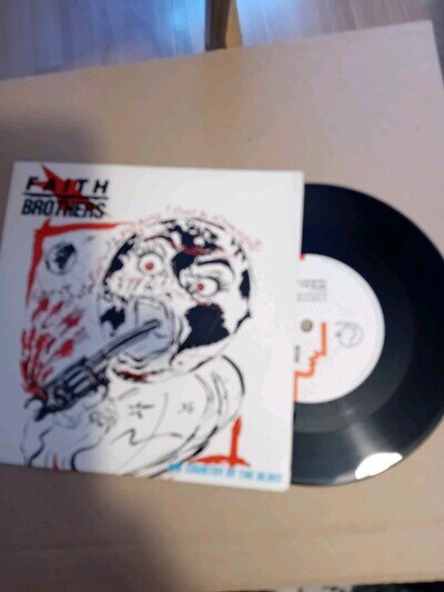 Faith Brothers The Country Of The Blind 7"45 Vinyl Single Record Iss 1985 EX EX