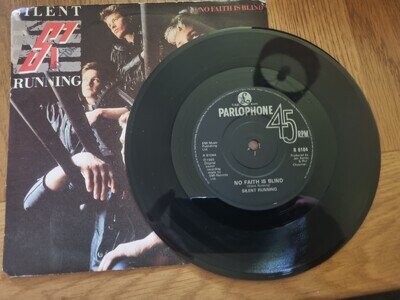 Silent Running – No Faith Is Blind 1985 Parlophone – R 6104 7” Synth-pop
