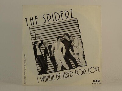 THE SPIDERZ I WANNA BE USED FOR LOVE (78) 2 Track 7" Single including Picture Sl