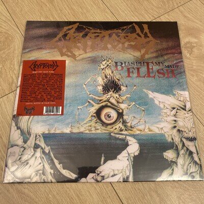 Cryptopsy - Blasphemy Made Flesh LP RED VINYL . NEW AND SEALED