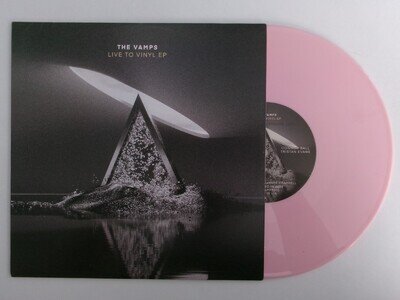 THE VAMPS LIVE TO VINYL EP WARNER CHAPPELL 2020'S POP PINK VINYL 10"