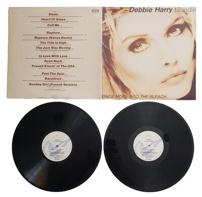 Debbie Harry/Blondie Once More Into The Bleach 2x 12" Vinyl LP Album 1988