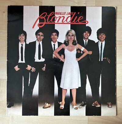 Blondie Parallel Lines Original UK Vinyl Record Pressing 1978 Chrysalis