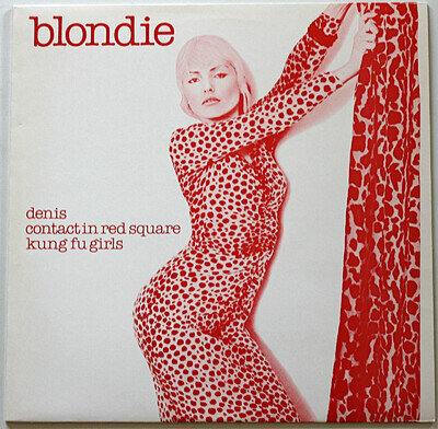 BLONDIE - DENIS - 12" SINGLE (RED SLEEVE) - 1978 UK - CHRYSALIS - CHS 2204 12
