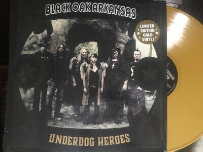Black Oak Arkansas ‎– Underdog Heroes (Sealed Gold Vinyl LP) 146