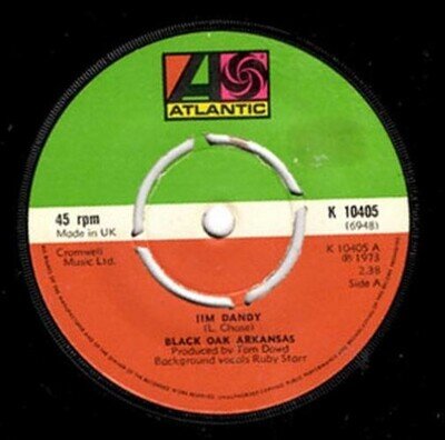 Black Oak Arkansas - Jim Dandy (7", Single, 4 P) (Near Mint (NM or M-)) - 301220
