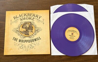 Blackberry Smoke The Whippoorwill - Purple Color 2LP Vinyl 2012 - NM