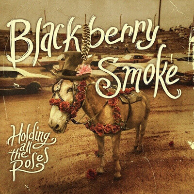 Blackberry Smoke Holding All The roses ROSE PINK TRANSLUCENT vinyl LP 33 rpm