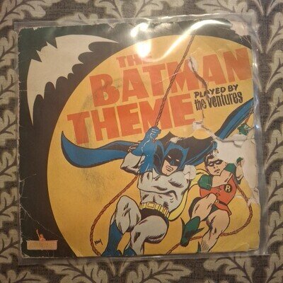 THE VENTURES "THE BATMAN THEME" VINYL E.P