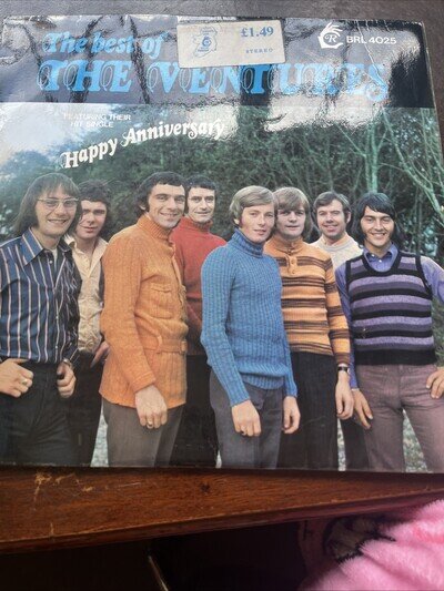 The Ventures The Best of The Ventures Happy Anniversary Vinyl LP