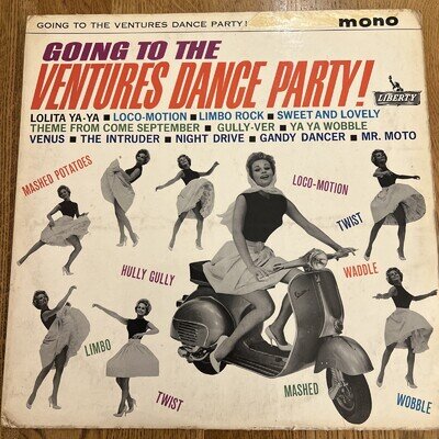 GOING TO THE VENTURES DANCE PARTY! (Liberty UK 1st Press Mono VG