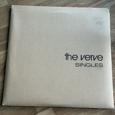 The Verve - Singles (Urban Hymns) - Hut Rare 1998 UK 4x Vinyl 12" Set Mailer