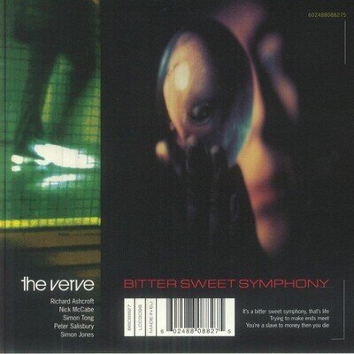 VERVE, The - Bitter Sweet Symphony - Vinyl (translucent green vinyl 7")