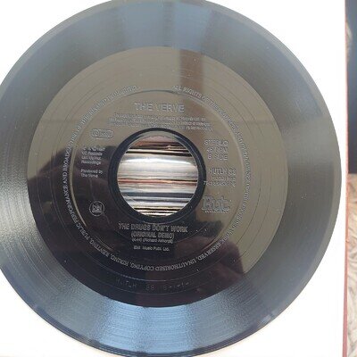 The Verve The Drugs Don't Work Vinyl Record 7 Single 1997 Virgin Records Ex Con