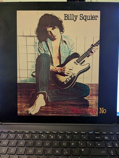 BILLY SQUIER DON'T SAY NO ORIGINAL VINYL ALBUM 1981 CAPITOL RECORDS EST 12146