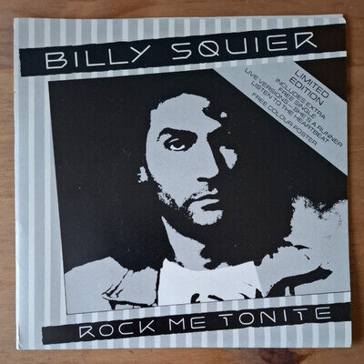 Billy Squier Rock Me Tonite Limited Edition 2x7" Single (Play Tested)