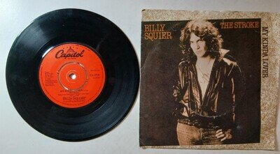 Billy Squier - The Stroke 7" VINYL / ROCK POP 80's / £2.50 FLAT POST