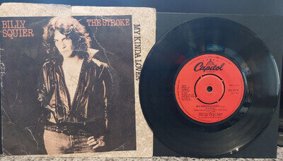 Billy Squier – My Kinda Lover (CL214) 1981 (7" Single)