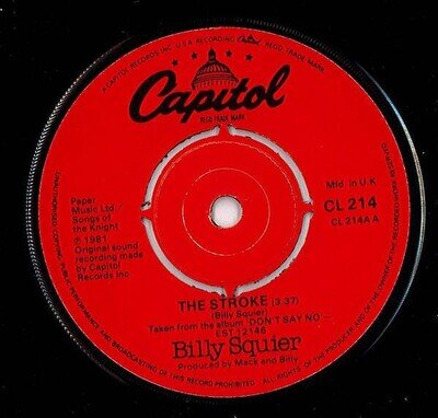 Billy Squier - The Stroke (VINYL)