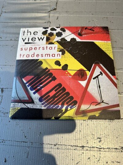 Superstar Tradesman by The View Record 2006 7” Yellow NM Vinyl NM SLEEVE