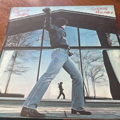 BILLY JOEL " GLASS HOUSES " 12" VINYL RECORD Ex/Ex