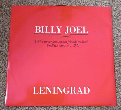 BILLY JOEL Leningrad 12" UK 1989