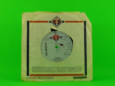 THE DOOLEYS WANTED (144) 2 Track 7" Single including Company Sleeve GTO