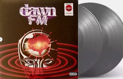 The Weeknd Dawn FM Limited Edition 2 x Translucent Silver Vinyl LP New & Sealed