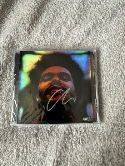 The Weeknd - After Hours - Signed Holographic Booklet w/ Sealed CD - Autograph