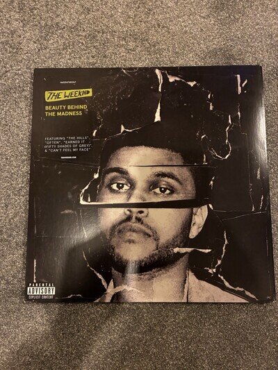 The Weeknd Beauty Behind The Madness Vinyl 2015 Pressing Ex Condition