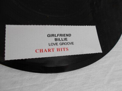 Billie ( Piper ) Girlfriend Mint- 7" 1998 Jukebox Promo Love Groove + Strip