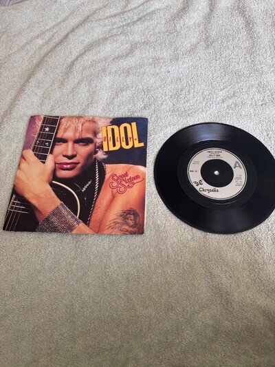 BILLY IDOL SWEET SIXTEEN 7" SINGLE IN EXCELLENT CONDITION