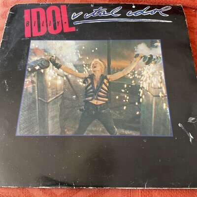 Billy Idol - Vital Idol (Greatest Hits) UK 1985 Vinyl Record LP Chrysalis