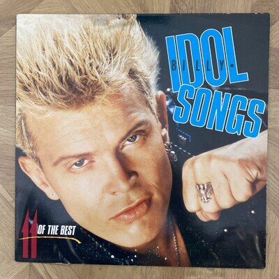Billy Idol Songs 11 of the Best LP UK 🇬🇧 Issue BILTV1 VG+/VG+