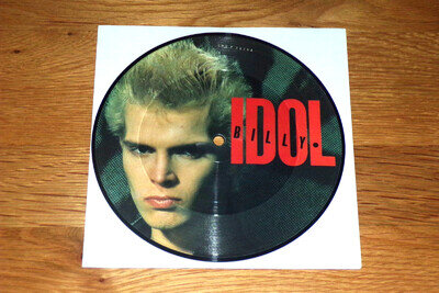 HOT IN THE CITY - BILLY IDOL - UK CHRYSALIS LABEL - PICTURE DISC - 1982.