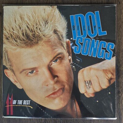 Billy Idol - 11 Of The Best lp vinyl - 1st UK Press EX/EX