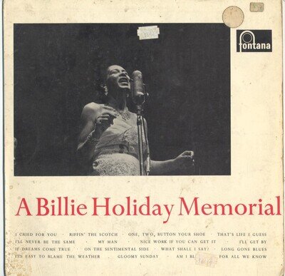 BILLIE HOLIDAY - A BILLIE HOLIDAY MEMORIAL - 12" VINYL LP