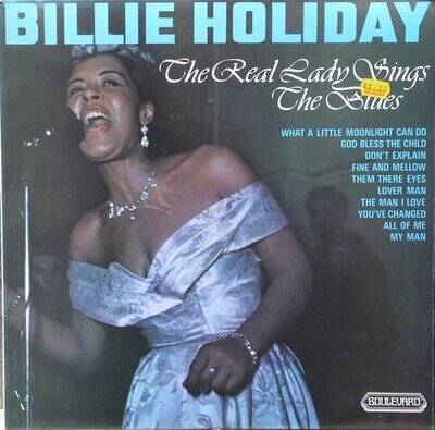 Billie Holiday – The Real Lady Sings The Blues - LP Vinyl 1973 4113 ADOL - VG/VG
