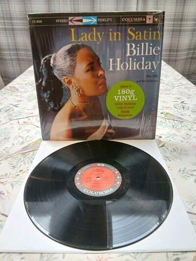 Billy Holiday. Lady In Satin. 1958 (2016 Reissue) NM/EX. Columbia Records