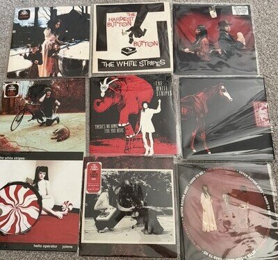The White stripes 7” vinyl joblot