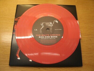 THE WHITE STRIPES, VINYL RECORD, RAG AND BONE, PART 1.