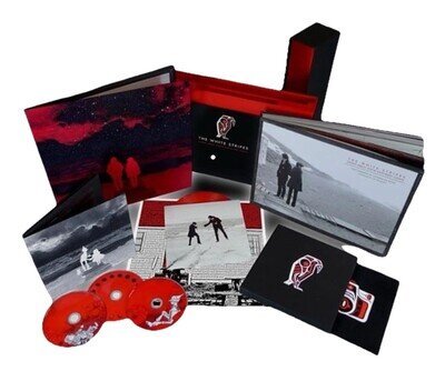 The White Stripes - Under Great White Northern Lights - Box Set + RARE Slip Mat