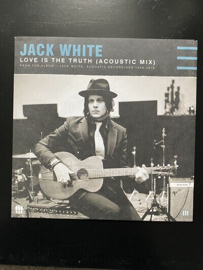 JACK WHITE STRIPES Love is the Truth 7" city lights Third Man Vault MINT vinyl