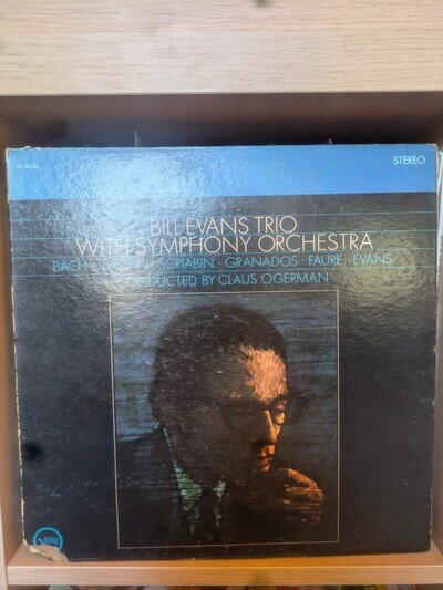 Bill Evans Trio ‎– Bill Evans Trio With Symphony Orchestra | 1966 USA | Jazz LP