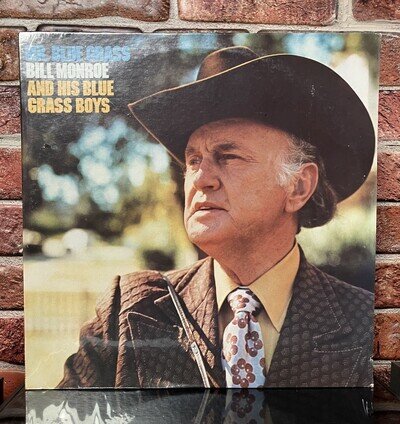 Bill Monroe - Mr Bluegrass - Best Of - Vinyl LP UK 1973 new/sealed Bluegrass