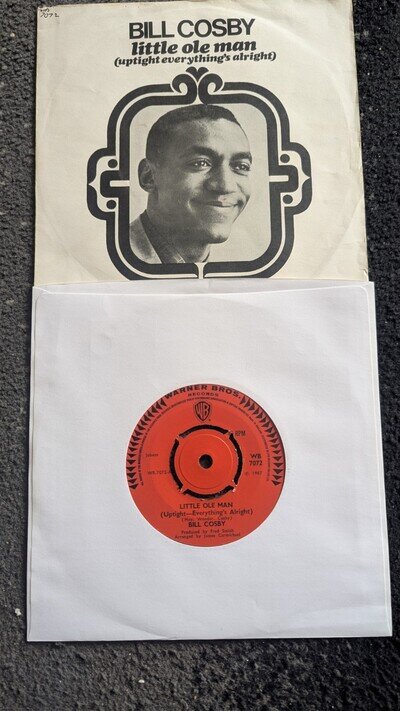 BILL COSBY LITTLE OLE MAN UK 1ST PRESS PICTURE SLEEVE