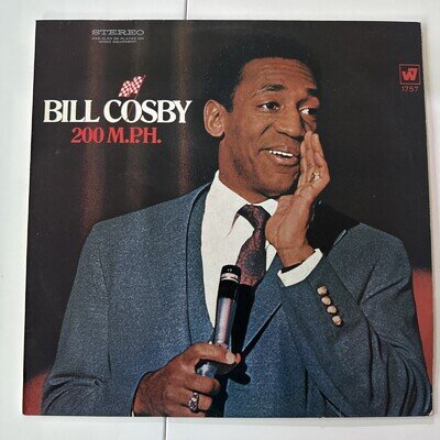 BILL COSBY ~ 200 M.P.H. ~ 1968 US 5-TRACK "PROMO" STEREO VINYL LP RECORD