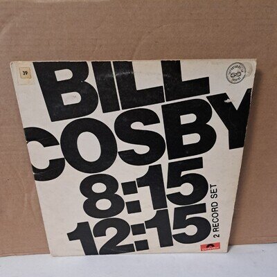 Bill Cosby - Double Album - Bill Cosby 8:15 12:15 (VINYL) - First Press