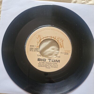 Big Tom And The Travellers- The Clones Cyclone/ Hey Mr Lonesome- 1984 Ireland
