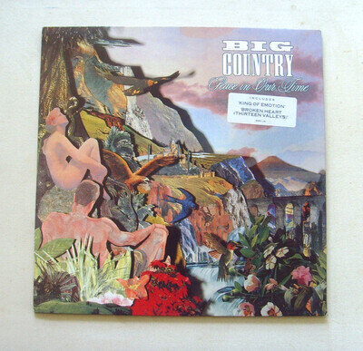 Big Country - Peace In Our Time - 1988 MERCURY : Gatefold : A-2J/B-2J (VG+/VG+)